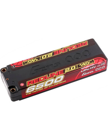 Acumulator Gens ace Redline 2.0 Series 6500mAh 2S 7.6V 140C HardCase HV Lipo