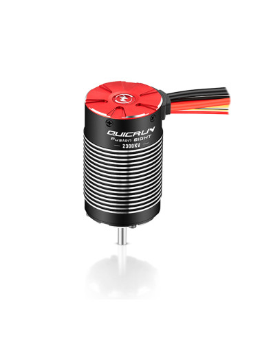 Hobbywing QuicRun Fusion 8IGHT 2300KV – Sistem Brushless 2-în-1 ESC + Motor pentru Crawler 1/8