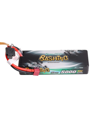 Acumulator Lipo Gens Ace - Bashing - 5000mAh - 7.4V - 60C - G-Tech - 2S1P cu T-Plug