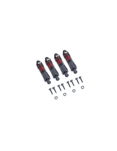 Set Amortizoare Aluminu 58mm 300cSt Ulei (4buc): GROM