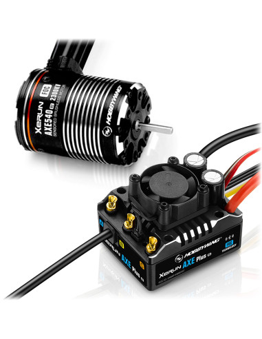 Combo Hobbywing AXE Plus R3 540L 2300kV R2