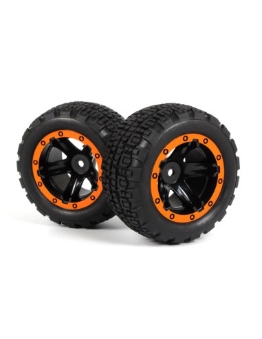 Set roti Blackzon Slyder FTX Orange ST Stadium Truck
