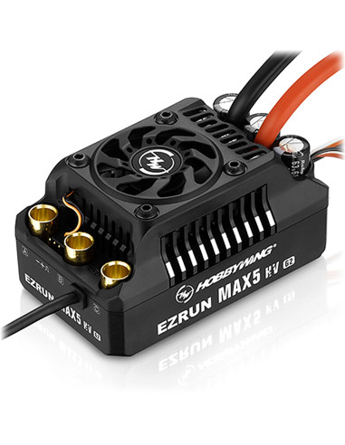 Hobbywing EZRUN MAX5 HV G2 ESC 250A 6-12S LiPo Waterproof pentru 1/5 RC