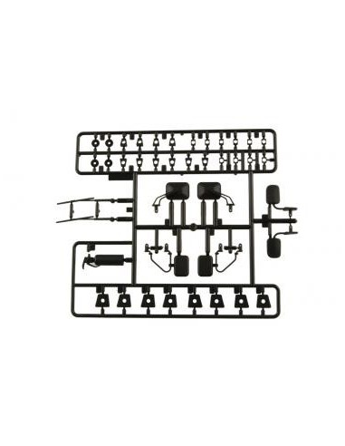 Set accesorii exterior AXIAL 1/10 (negru)