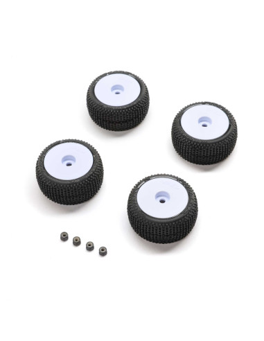 Set roti complete Blockade Pro-Line OE White montate Micro-T