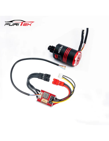Combo FURITEK GRASSHOPPER Motor/ESC sensored cu modul wireless pentru LOSI 1/24 MICRO-B/MICRO-T