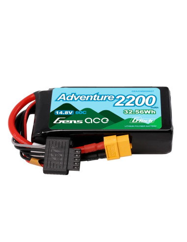 Acumulator Lipo Gens ace G-Tech 2200mAh 4S1P 14.8V 60C Adventure RC