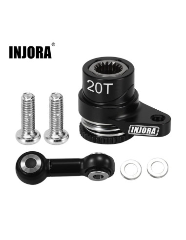 Servo saver aluminiu upgrade Injora Arrma GROM toate modelele 20T