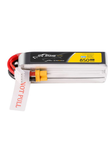 Acumulator Lipo Tattu R-Line Version 850mAh 3S 11.4V 95C High Voltage cu XT30U-F