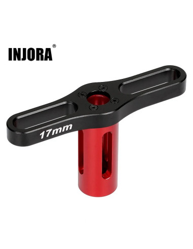 Cheie tubulara 17mm din aluminiu pentru roti