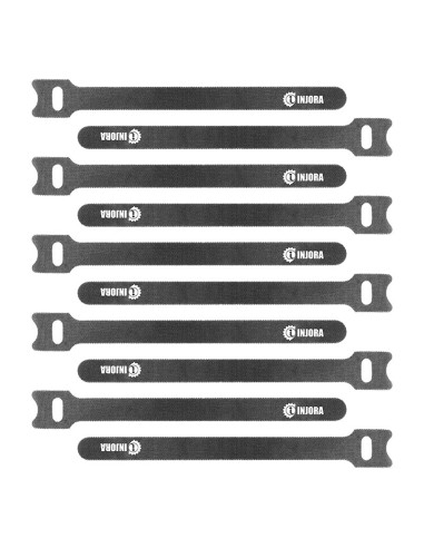 Prinderi velcro pentru acumulatori INJORA 250*18mm 10 buc