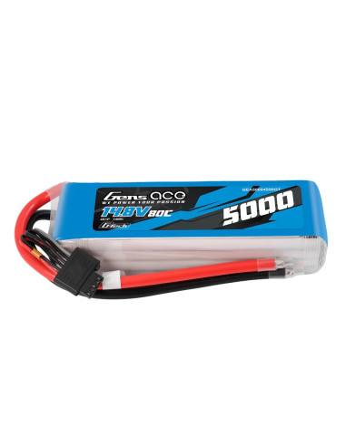 Acumulator Lipo Gens Ace G-Tech 5000mAh 14.8V 80C 4S1P Heli