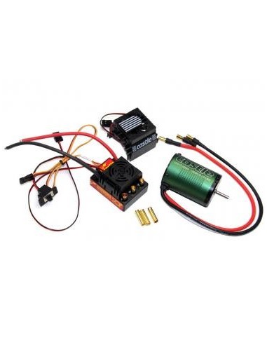 Combo Motor 3800kv Castle 1410 si ESC Sidewinder SCT WP