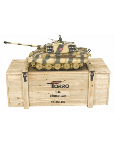 Tanc radiocomandat King Tiger 1/16 Pro Edition Metal 1/16