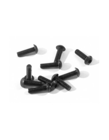 Set Suruburi cu Cap Bombat M3x10mm (tip imbus 2.0mm)