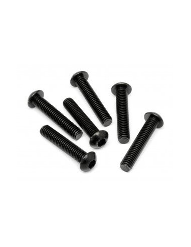 Set Suruburi cu Cap Bombat M6x30mm (tip imbus 4.0mm)