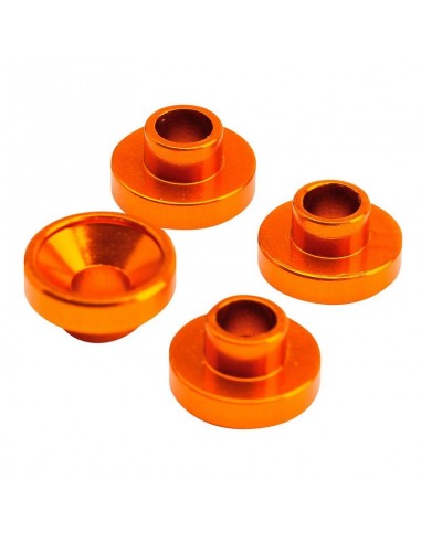 Saibe servo din aluminiu 4.3mm Orange