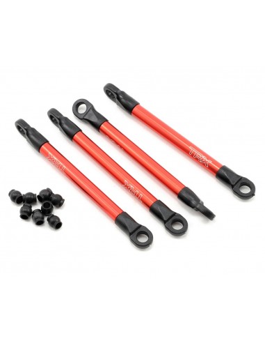 Push Rods aluminiu Traxxas (Rosu) (4buc)